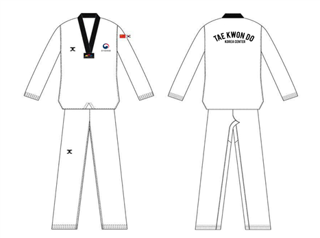首次申请跆拳道课程的学员需自备跆拳道道服.